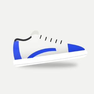 Apex Runner sneaker, illustrated placeholder