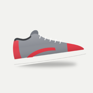 Forge Trainer sneaker, illustrated placeholder