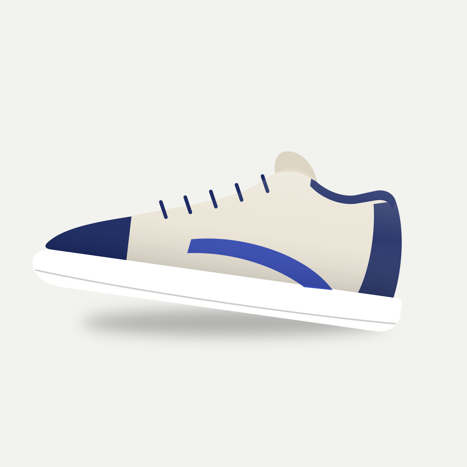 Terrace Low sneaker, illustrated placeholder, mirrored view